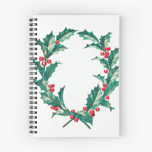 Item preview, Vintage Christmas Wreathe (1899) by Frank Buttolph designed and sold by Designedbysm.