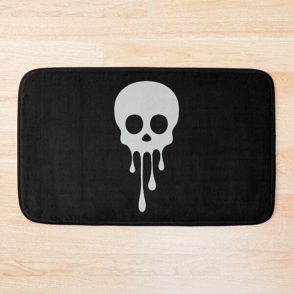 Item preview, Dripping Melting Skull Silhouette designed and sold by rawlingspryoxny.
