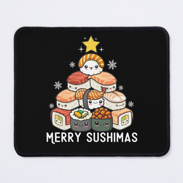 Item preview, Sushi Christmas Tree Kawaii Japanese Food Art Anime Manga Otaku Xmas Gift designed and sold by alenaz.