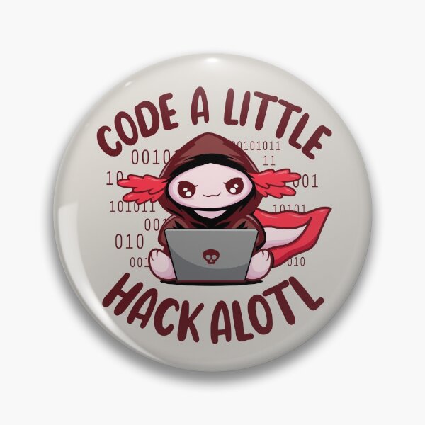 Artikelvorschau, Lustiger Kawaii Hacker Axolotl - Netter Computercoder Salamander entworfen und verkauft von propellerhead.