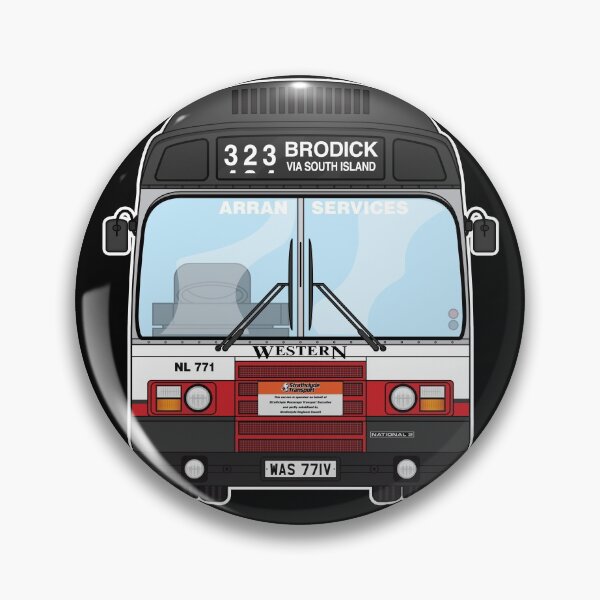 Item preview, Western Scottish Leyland National mk2 Bus, NL771 80s 90s retro Arran Strathclyde designed and sold by BFXIII.