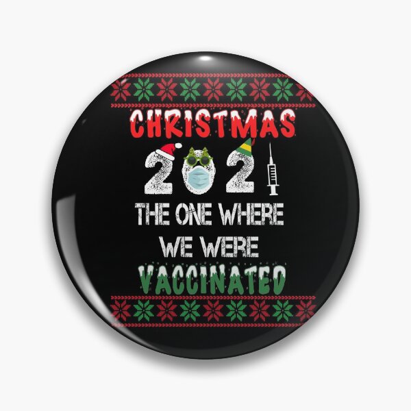 Item preview, Christmas 2021 - The One Where We Were Vaccinated 2021  Christmas Lights Ornament designed and sold by ilias13.