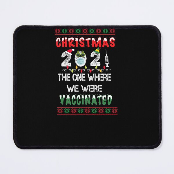 Item preview,  Christmas 2021 - The One Where We Were Vaccinated 2021  Christmas Lights Ornament designed and sold by ilias13.