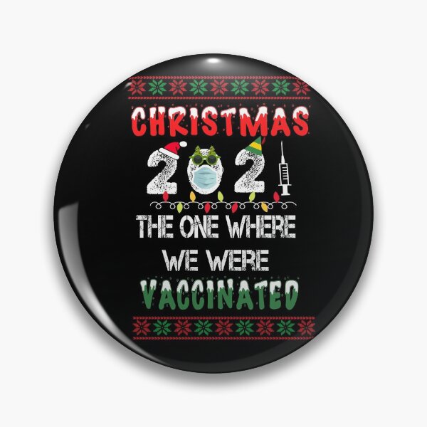 Item preview,  Christmas 2021 - The One Where We Were Vaccinated 2021  Christmas Lights Ornament designed and sold by ilias13.
