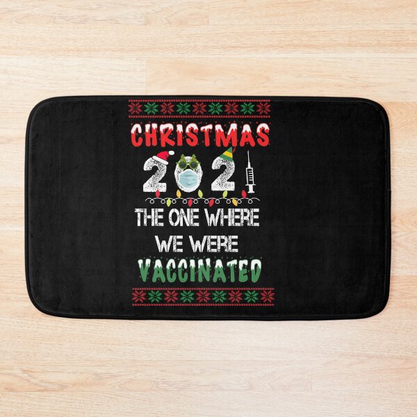 Item preview,  Christmas 2021 - The One Where We Were Vaccinated 2021  Christmas Lights Ornament designed and sold by ilias13.