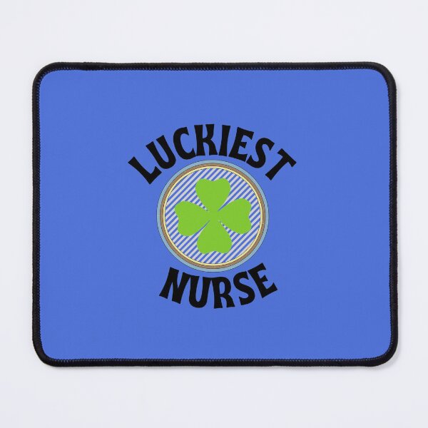 Item preview, Luckiest Nurse a Nurse Christmas Gift Idea  designed and sold by NelleD.