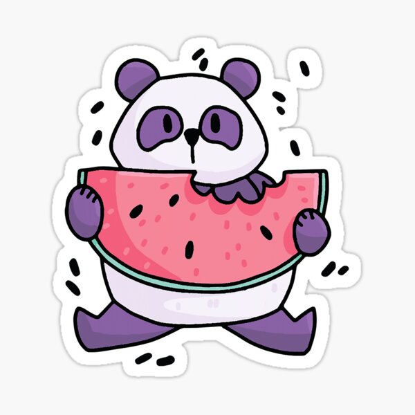 Konamon Festival Puffy Stickers - Kawaii Panda - Making Life Cuter