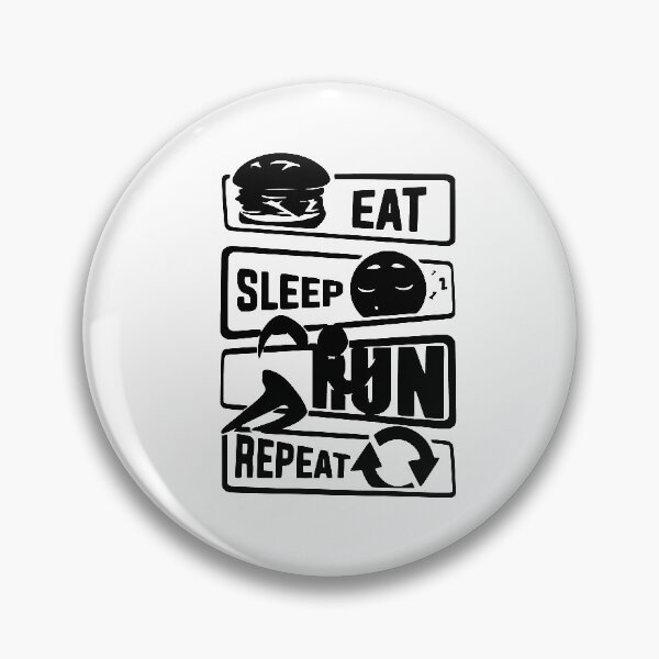 Artikelvorschau, Eat Sleep Run Repeat Love Running Morning Run Fitness Gift Premium Apparel Funny Holiday Xmas entworfen und verkauft von DesignByHeartUK.