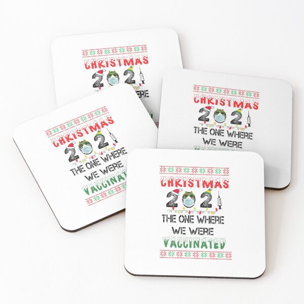 Item preview,  Christmas 2021 - The One Where We Were Vaccinated 2021  Christmas Lights Ornament designed and sold by ilias13.