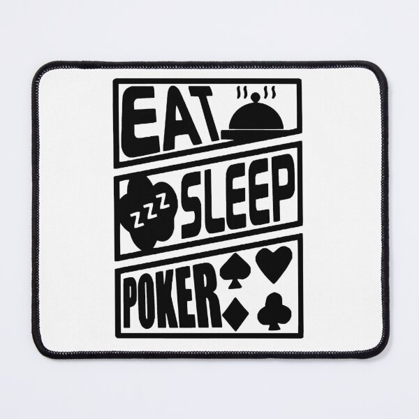 Artikelvorschau, Eat Sleep Poker Repeat Love Cards Poker Fun Gift Premium Apparel Funny Holiday Xmas entworfen und verkauft von DesignByHeartUK.