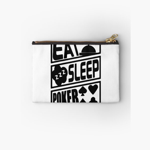 Item preview, Eat Sleep Poker Repeat Love Cards Poker Fun Gift Premium Apparel Funny Holiday Xmas designed and sold by DesignByHeartUK.