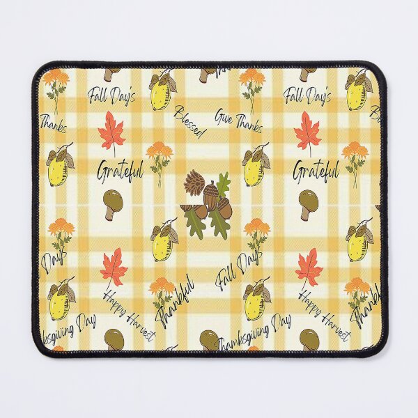 Item preview, Buffalo Plaid, Lettering Thanksgiving Fall Design, Plaid and all things pumpkin Thanksgiving ,Thankful Grateful Blessed, Pumpkin spice and all things nice designed and sold by Adri Barnard.