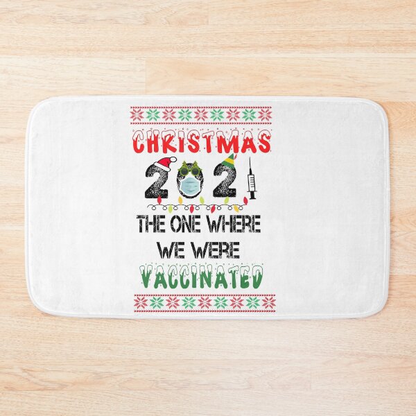 Item preview,  Christmas 2021 - The One Where We Were Vaccinated 2021  Christmas Lights Ornament designed and sold by ilias13.