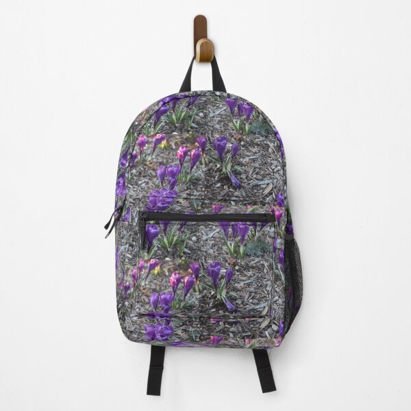 Item preview, Garden Patch of Purple Crocus Flowers designed and sold by JariHawk.