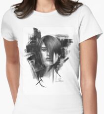 High Contrast Women's Fitted T-Shirt