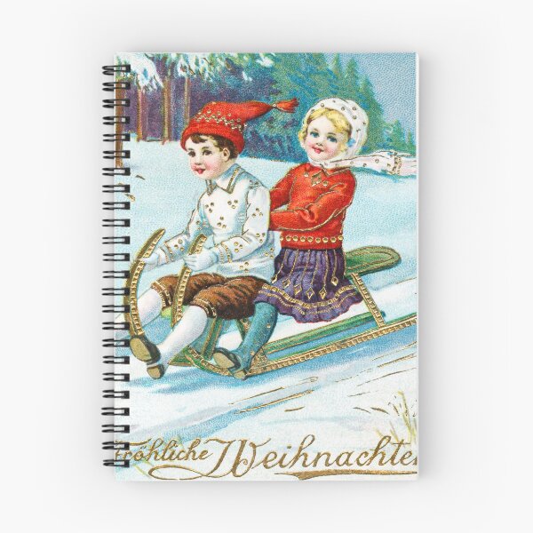 Item preview, Vintage Christmas Postcard by H.W.B. publisher designed and sold by Designedbysm.