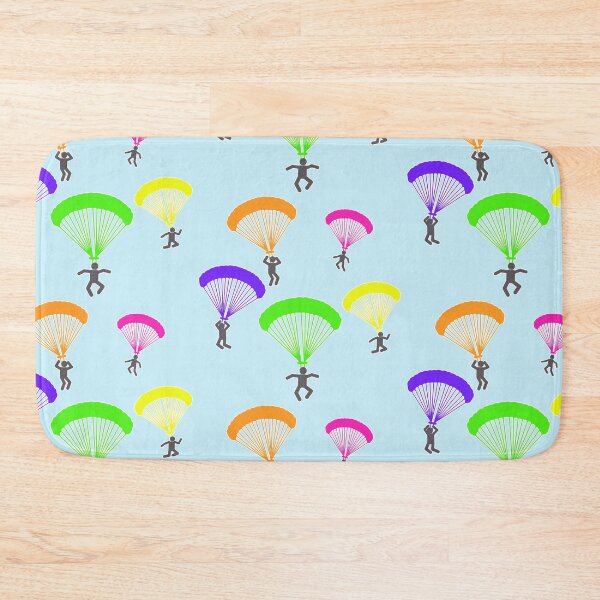 Item preview, Color invasion by parachuting - funny pattern designed and sold by Xdelacra.
