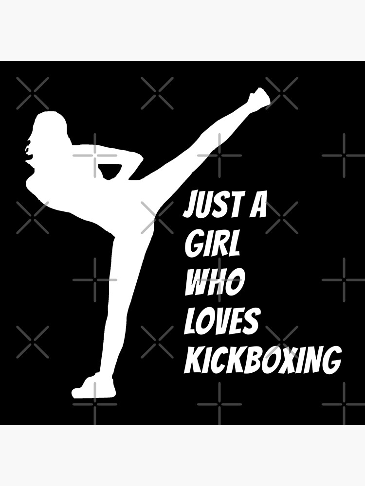 Girl Woman Kickboxer Muay Thai Poster For Sale By Ojdart Redbubble