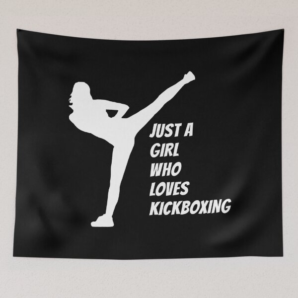 Item preview, Girl Woman Kickboxer Muay Thai designed and sold by ojdart.