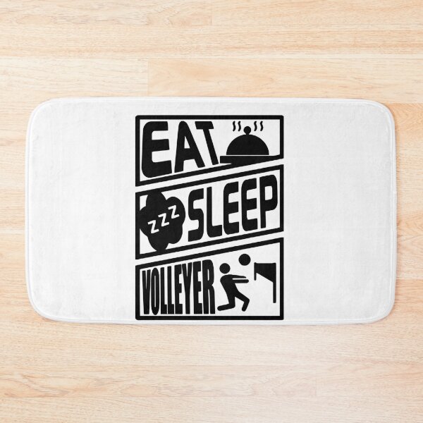Item preview, Eat Sleep Volleyball Repeat Volleyball Born to play volleyball Forced to work Art Design Happy Apparel Essential Inspiration Joy Mood Funny designed and sold by DesignByHeartUK.