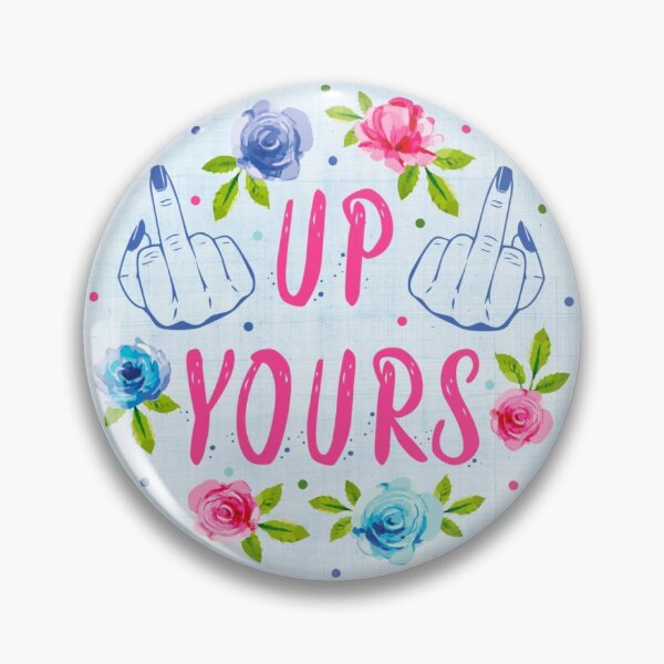 Item preview, Up Yours designed and sold by KrisInStitches.