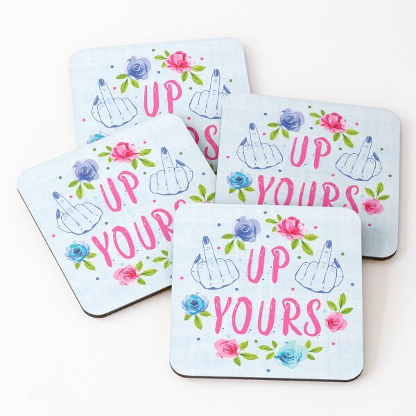 Item preview, Up Yours designed and sold by KrisInStitches.