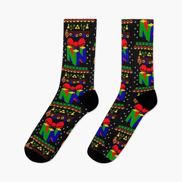 Item preview, Ugly 64 - Christmas Ugly Sweater designed and sold by The Teenosaur.