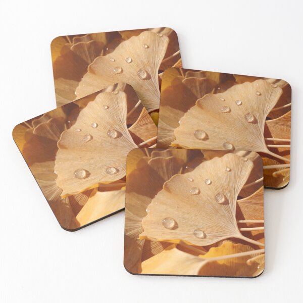 Item preview, Yellow Ginkgo Tree Leaves After the Autumn Rain designed and sold by JariHawk.