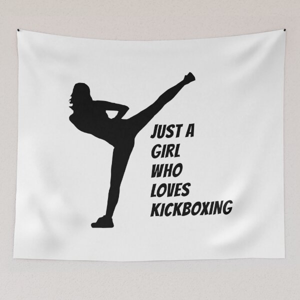 Item preview, Girl Woman Kickboxer Muay Thai designed and sold by ojdart.