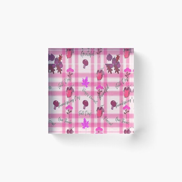 Item preview, Buffalo Plaid, Lettering Thanksgiving Fall Design, 4,Plaid and all things pumpkin Thanksgiving ,Thankful Grateful Blessed, Pumpkin spice and all things nice designed and sold by Adri Barnard.