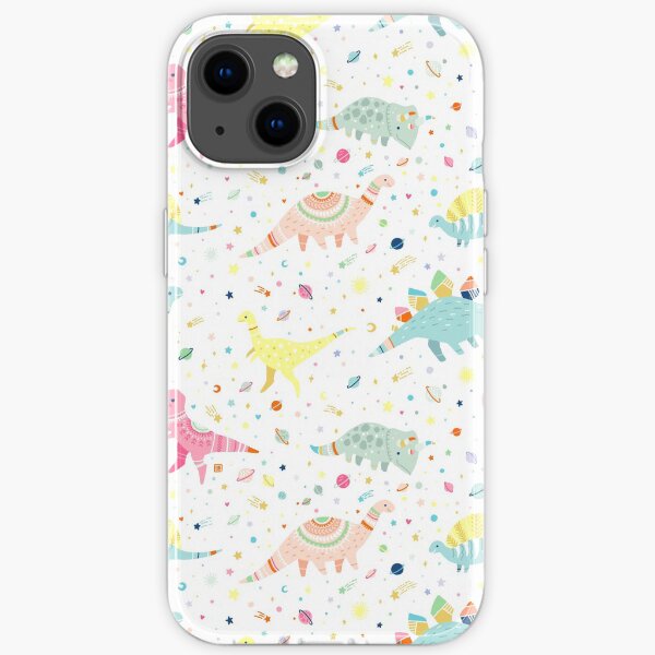 Dinosaur Pattern iPhone Soft Case