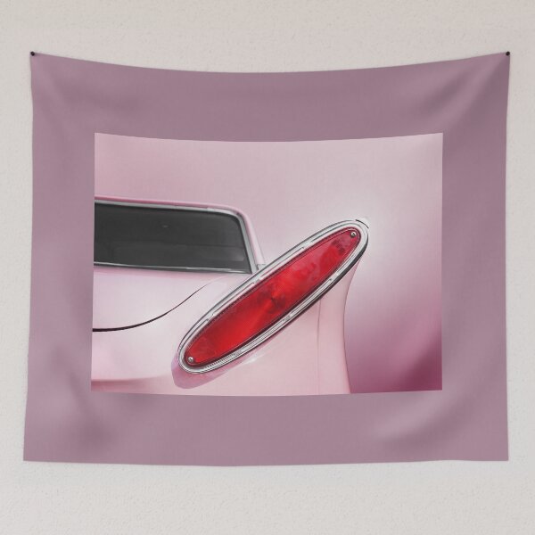 Item preview, US American classic car 1961 Comet tail fin abstract designed and sold by Beate Gube.