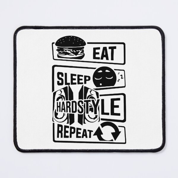 Item preview, Eat Sleep Hardstyle Repeat Love Rawstyle jumpstyle dance music Art Design Happy Apparel Essential Inspiration Joy Mood Funny designed and sold by DesignByHeartUK.