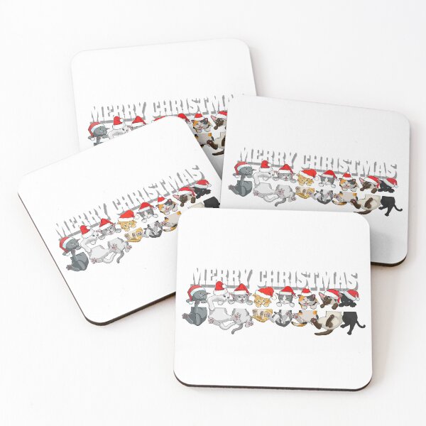 Item preview, merry cats christmas designed and sold by HandsomeCat.