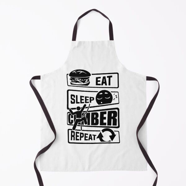 Item preview, Eat Sleep Climbing Repeat Love Hiking born to climb Art Design Happy Apparel Essential Inspiration Joy Mood Funny designed and sold by DesignByHeartUK.