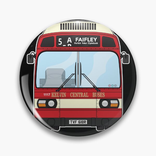Item preview, Kelvin Central Buses 1117 Leyland national mk1 80s 90s Faifley Glasgow designed and sold by BFXIII.