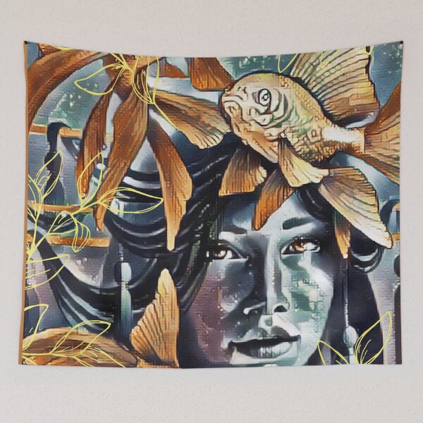 Item preview, Autumn skye art designed and sold by Rritu.