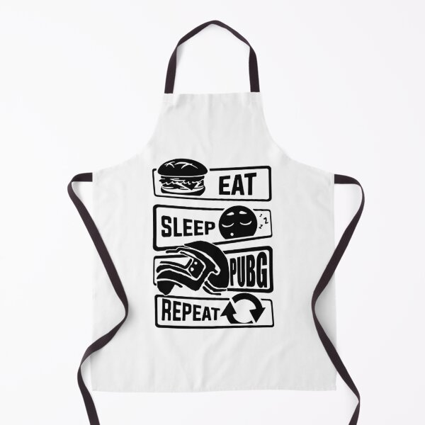 Item preview, Eat Sleep Pubg Repeat Love Gaming Nerd Gammer Video Games Art Design Happy Apparel Essential Inspiration Joy Mood Funny designed and sold by DesignByHeartUK.