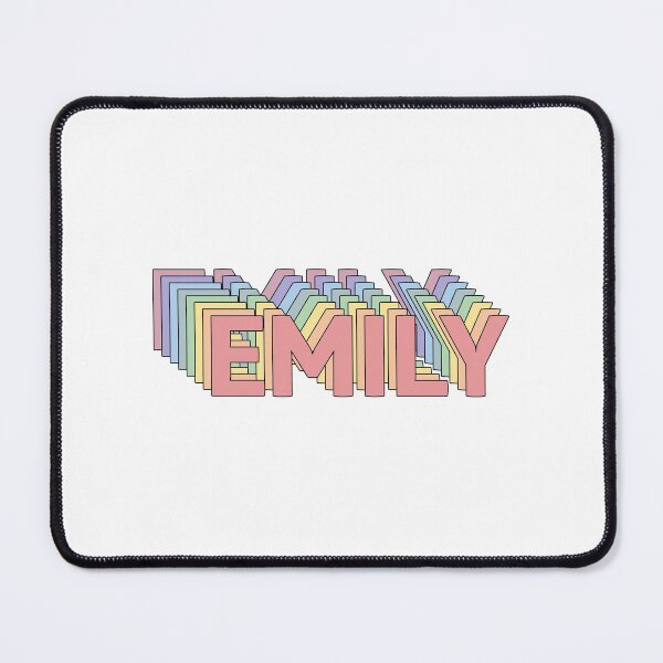 Item preview, EMILY name personalized retro designed and sold by allysmar.