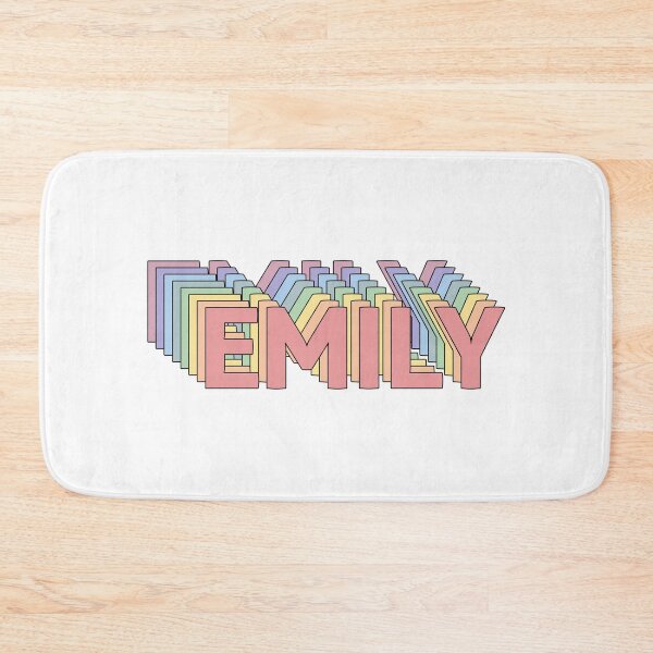 Item preview, EMILY name personalized retro designed and sold by allysmar.