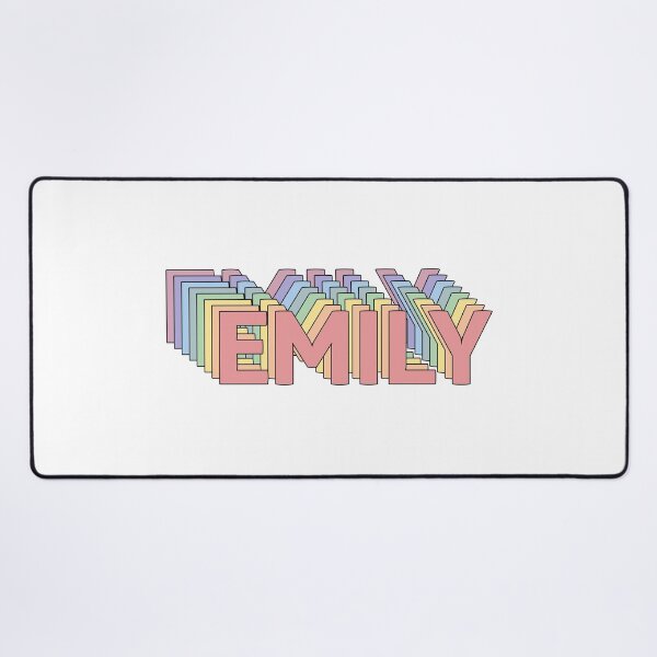 Item preview, EMILY name personalized retro designed and sold by allysmar.