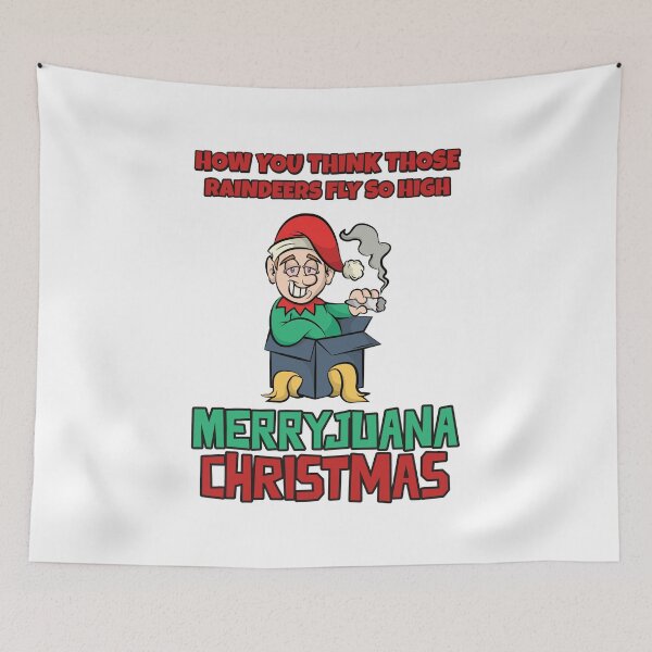 Item preview, Merryjuana Christmas - Christmas designed and sold by StarsForgers.