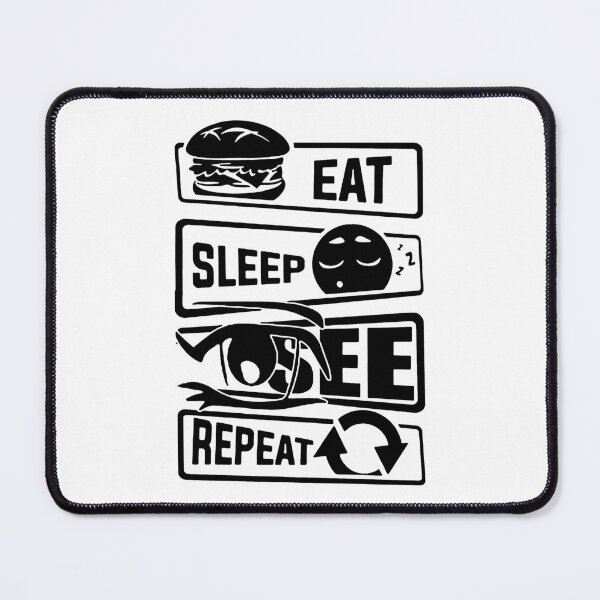 Item preview, Eat Sleep See Repeat Love See Saw Funny Saying Art Design Happy Apparel Essential Inspiration Joy Mood Funny designed and sold by DesignByHeartUK.