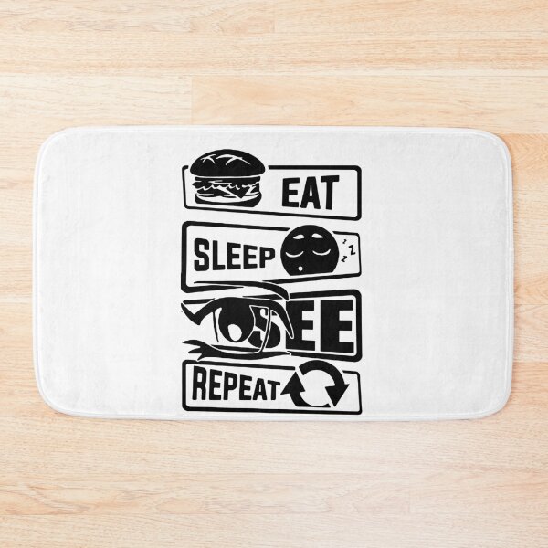 Item preview, Eat Sleep See Repeat Love See Saw Funny Saying Art Design Happy Apparel Essential Inspiration Joy Mood Funny designed and sold by DesignByHeartUK.