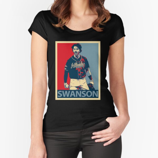 dansby swanson jersey number iPad Case & Skin for Sale by madisonsummey