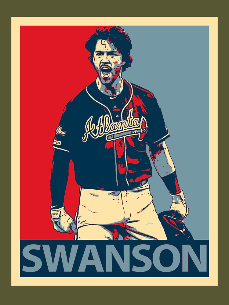 Dansby Swanson Baseball Essential T-Shirt | Redbubble