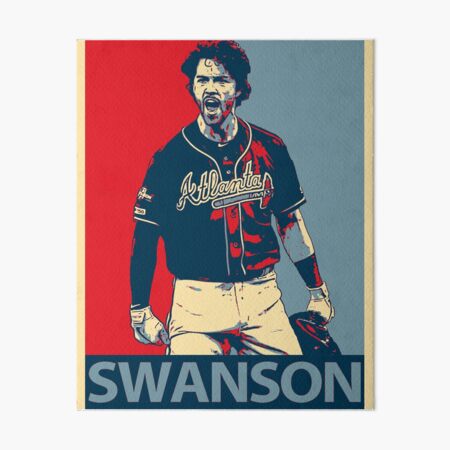 dansby swanson braves Poster for Sale by Viet Nam