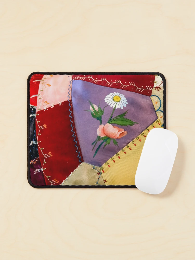 Thumbnail 1 of 5, Mouse Pad, Crazy patchwork pattern designed and sold by Graham Prentice.