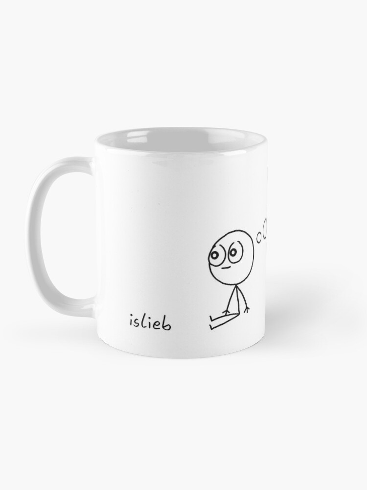 Alternative Ansicht von Fassungslose Tasse (weiß) Kaffeebecher