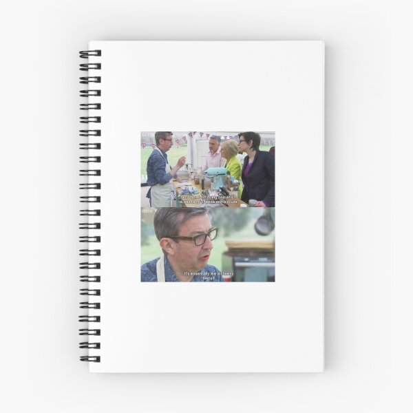 Item preview, Funny cheesy bisquit meme sticker from great british baking show designed and sold by TheBritishShop.